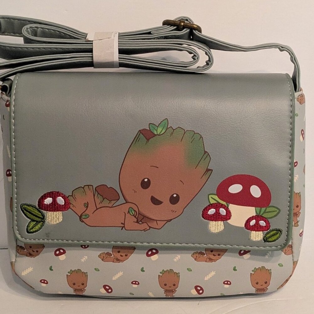 Her Universe - Women's Baby Groot Purse - 10" W x 7.5" H x 3.5" D